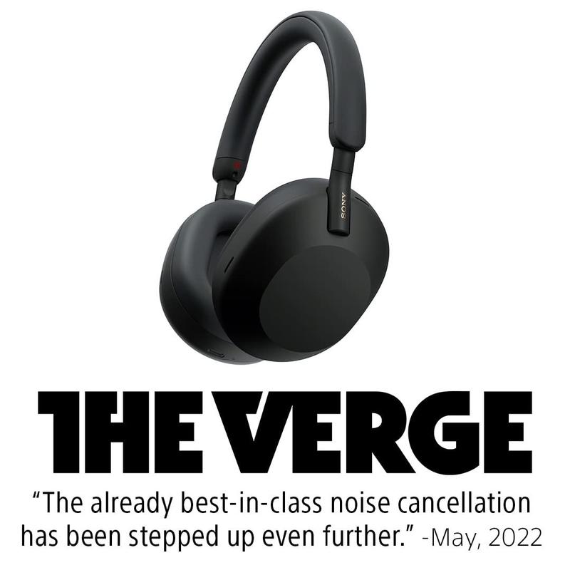 Fones de ouvido sem fio com cancelamento de ruído Sony WH-1000XM5